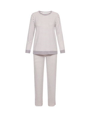 Vêtement De Nuit Anne Klein Long Sleeve Pajama Set   | JRN-4286418